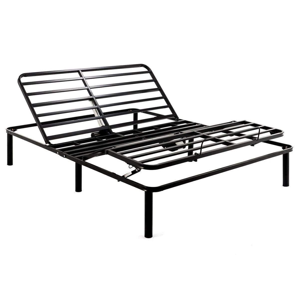 Electric Queen Size Platform Bed Frame Adjustable for Foam Mattress & More