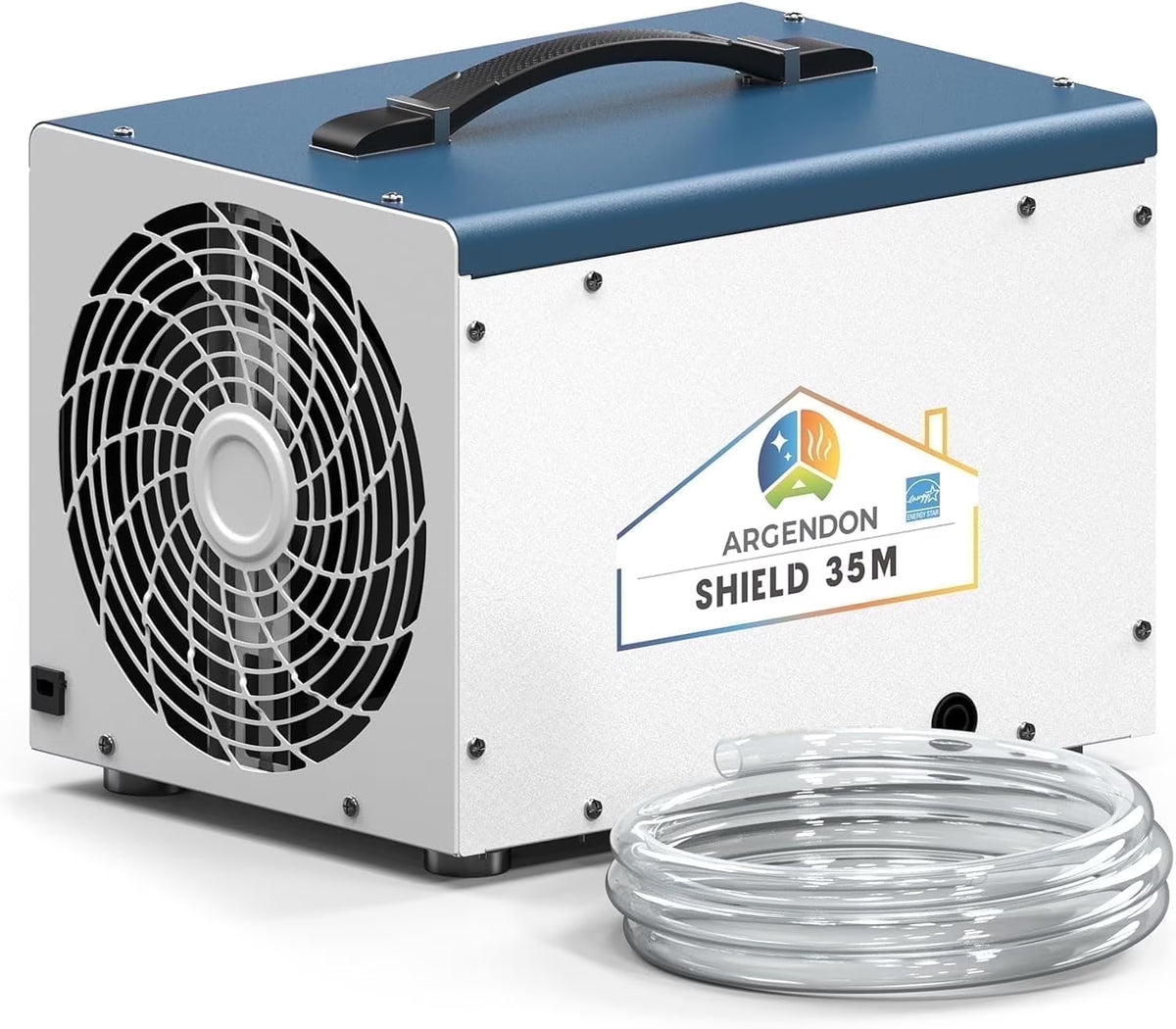 ARGENDON Dehumidifier with Drain Hose for Crawlspace Basement, Energy Star 1000 Sq Ft