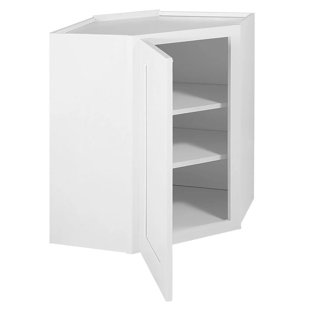 Design House 613570 Brookings Corner Wall Kitchen Cabinet 24x30x12, White