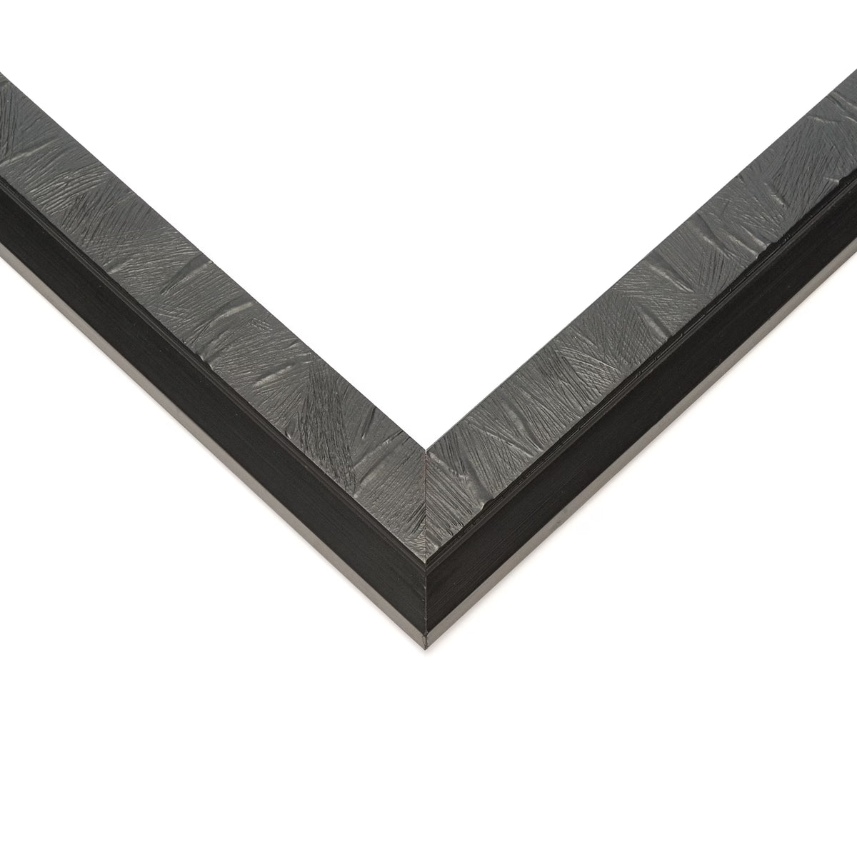 20x48 Frame Black Passaggi Solid Wood Picture Frame Width 1.5 Inches | Interior Depth 0.5 Inches |