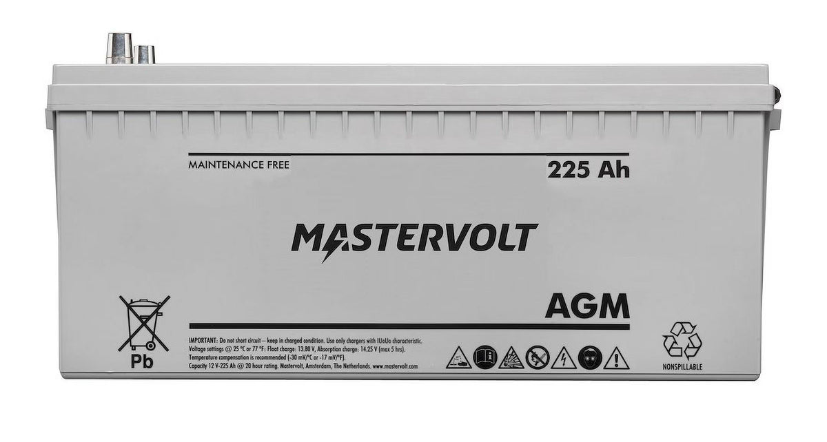 Mastervolt 62002250 AGM Battery 12V 225Ah