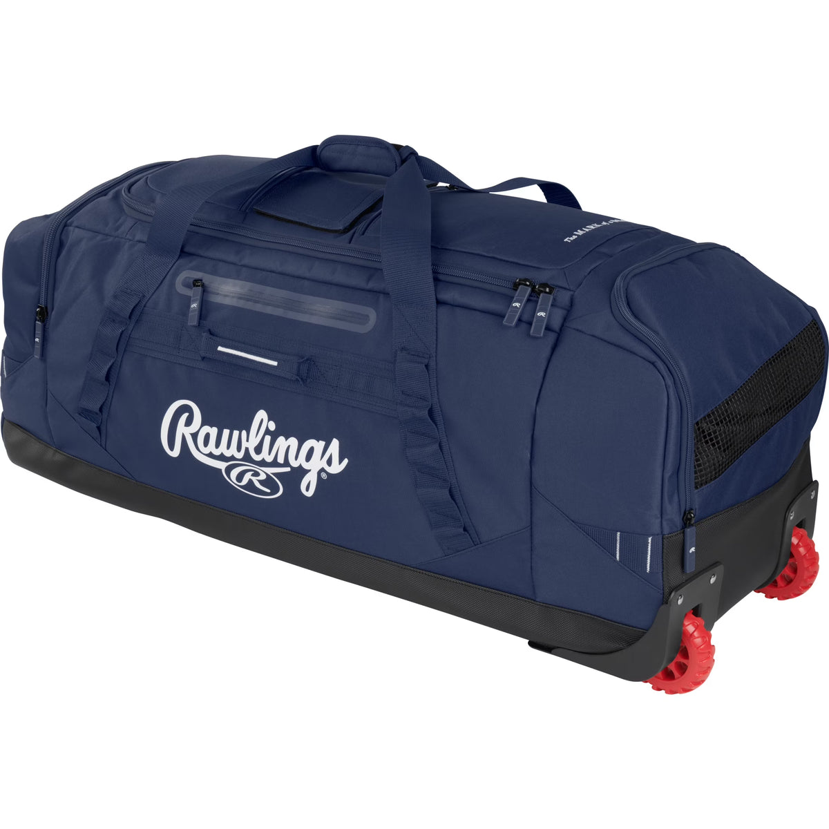 Rawlings Yadi2 Wheeled Equipment Bag | Catchers Gear & Equipment | Black