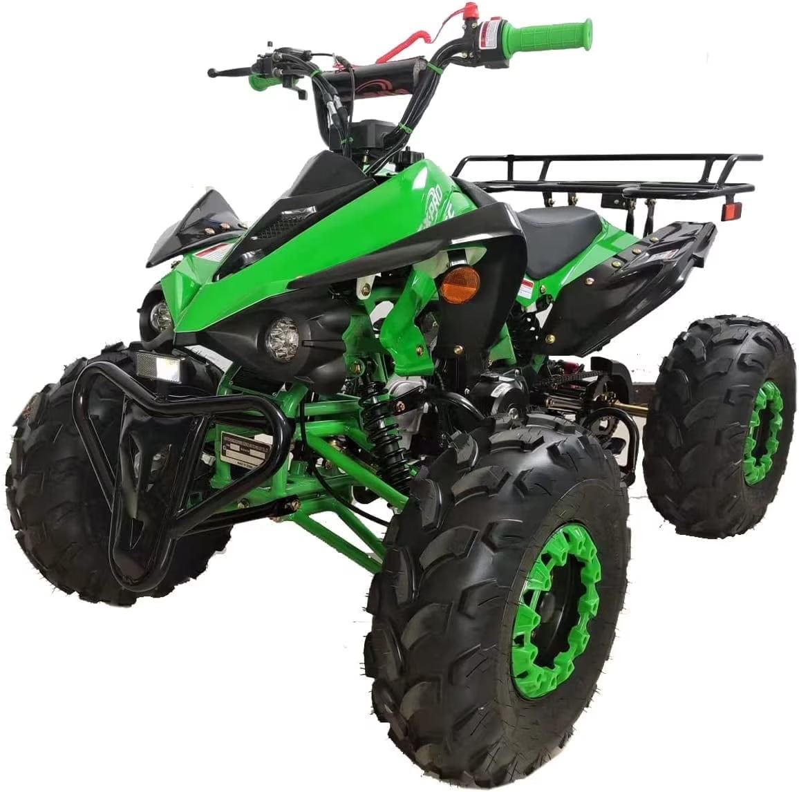 X-Pro Brand New Blast 125cc ATV with Automatic Transmission Reverse LED Headlights Big 19"/18" Tires