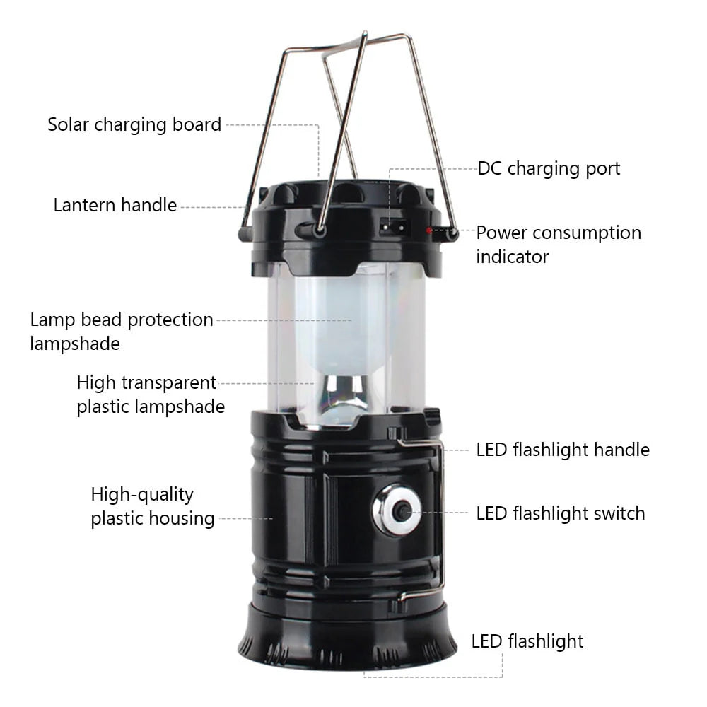 Sunnesty 1000 Lumens Solar Camping Lanterns