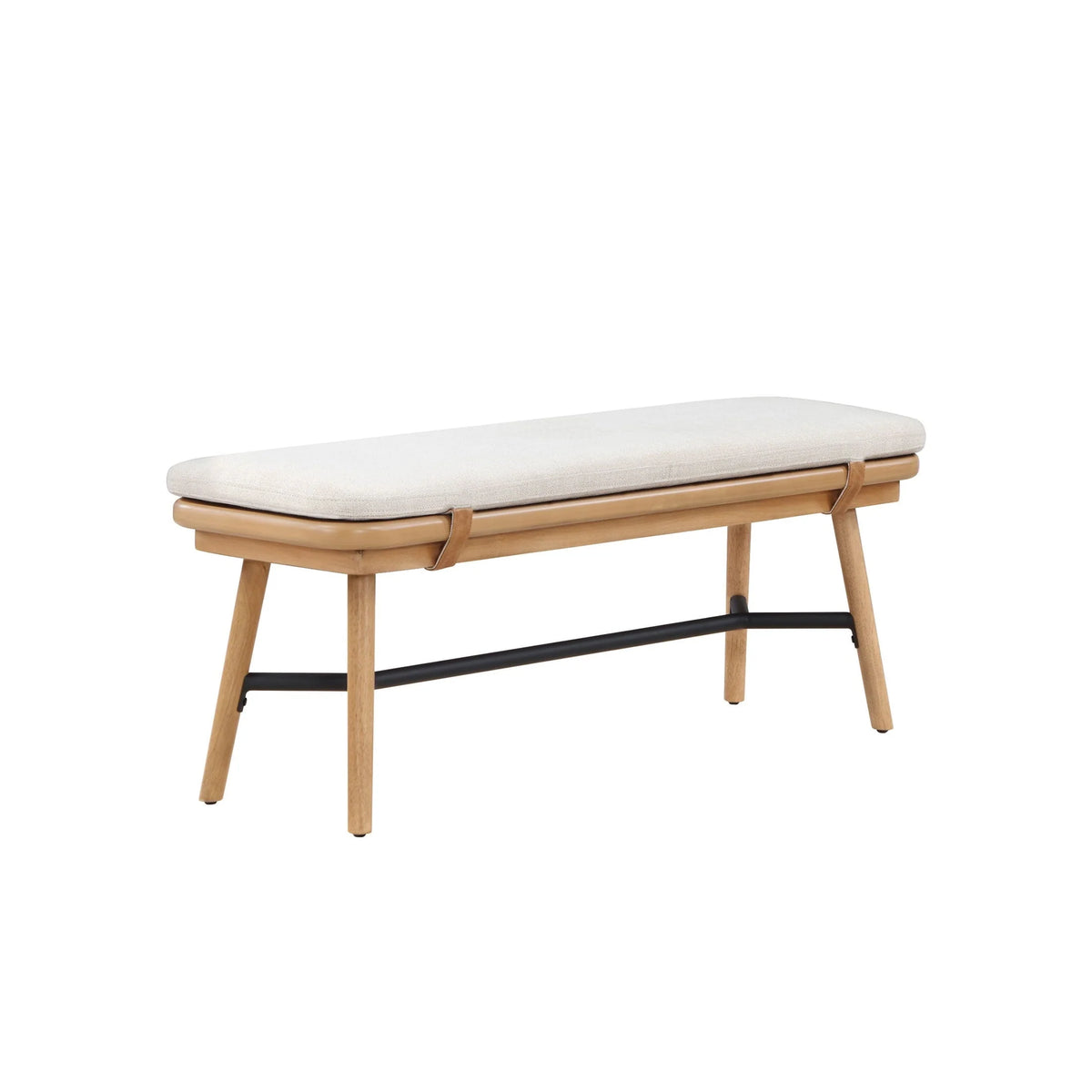 Better Homes & Gardens Springwood  Dining Bench, Light Honey