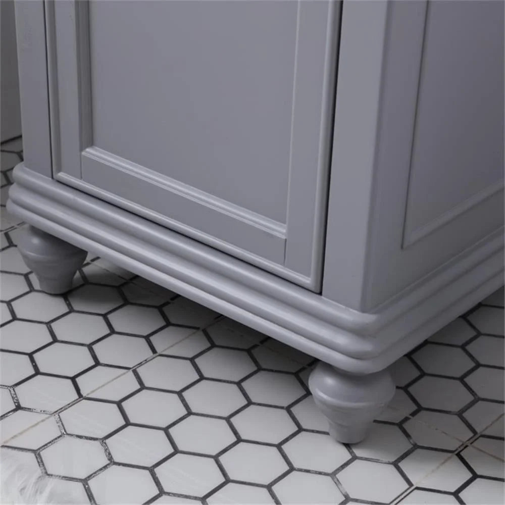 19 inch single bathroom vanity in vintage mint