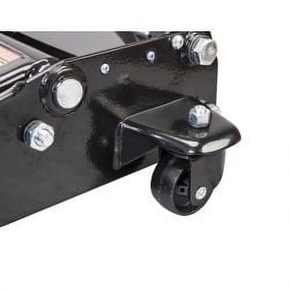Black Jack T830023W Garage Jack Dual Piston Quick Lift Performance, 3 Ton Black