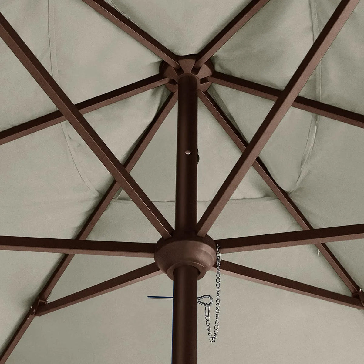 EliteShade Sunumbrella 6x6Ft Square Market Umbrella with Ventilation