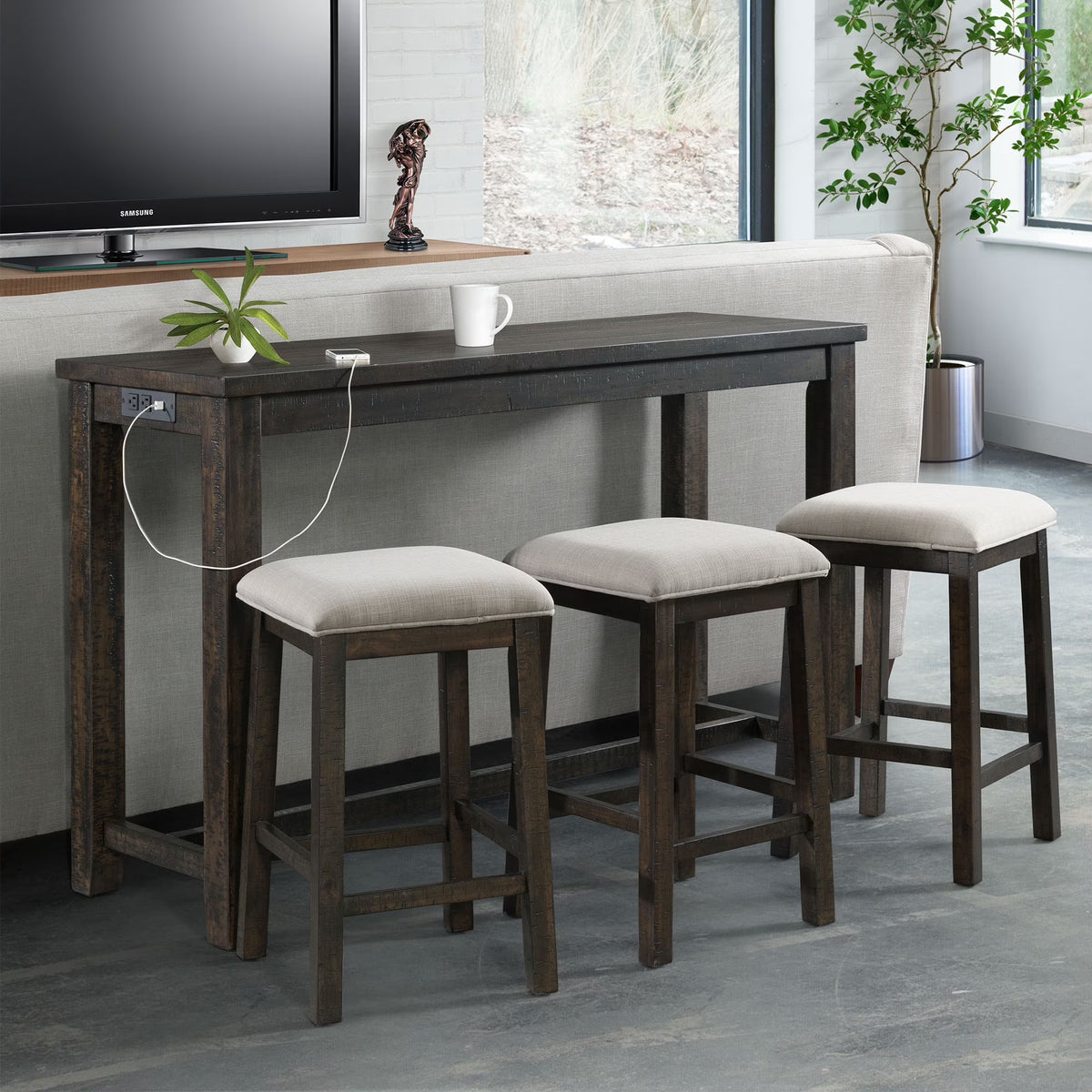 Picket House Furnishings Drew Multipurpose Bar Table Set