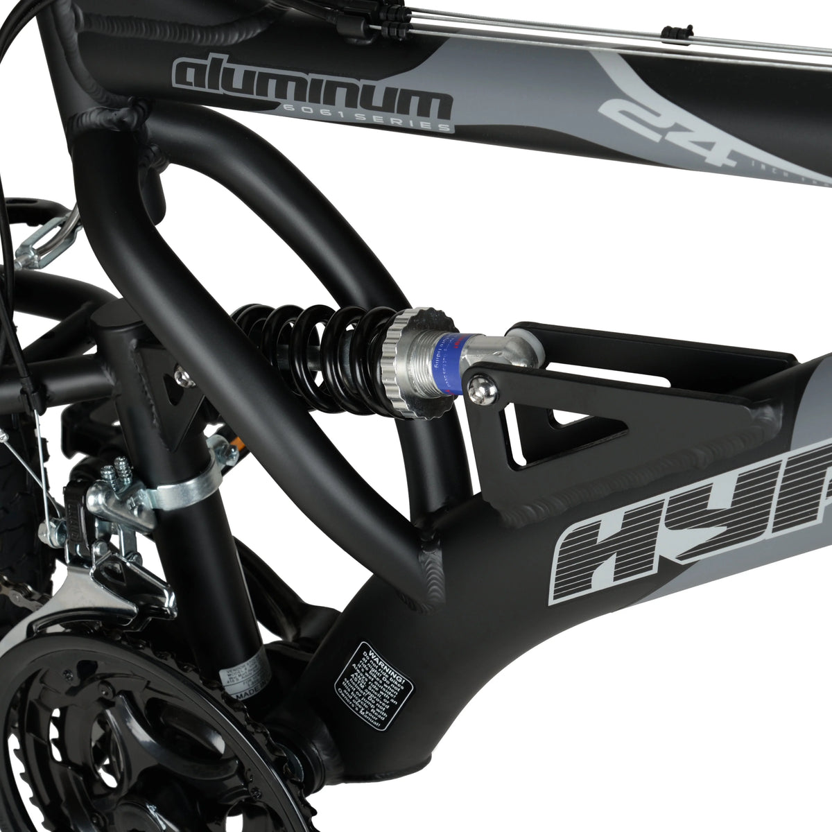Hyper 24" Boy's Havoc Mountain Bike, Black