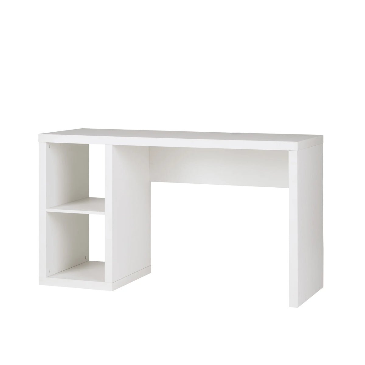 Better Homes & Gardens Cube Storage Office Desk, White Texture