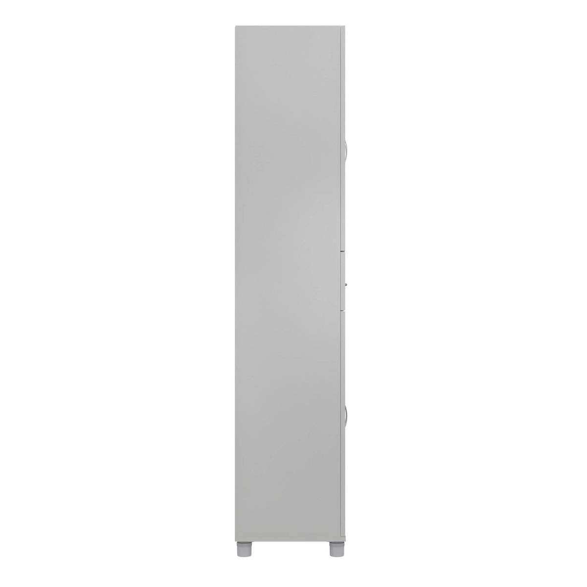 RealRooms Basin Storage Cabinet with Drawer, Kitchen Organizer, Dove Gray