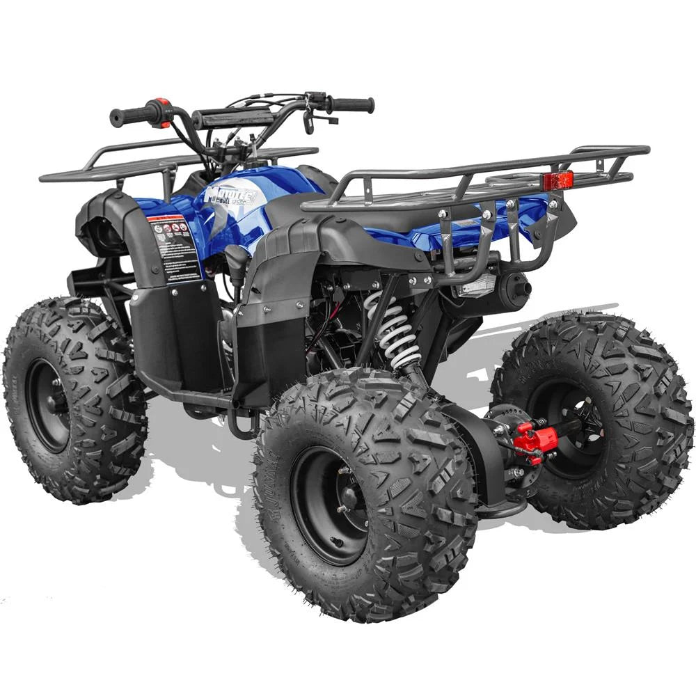 MotoTec Bull 125cc ATV with Front and Rear Racks