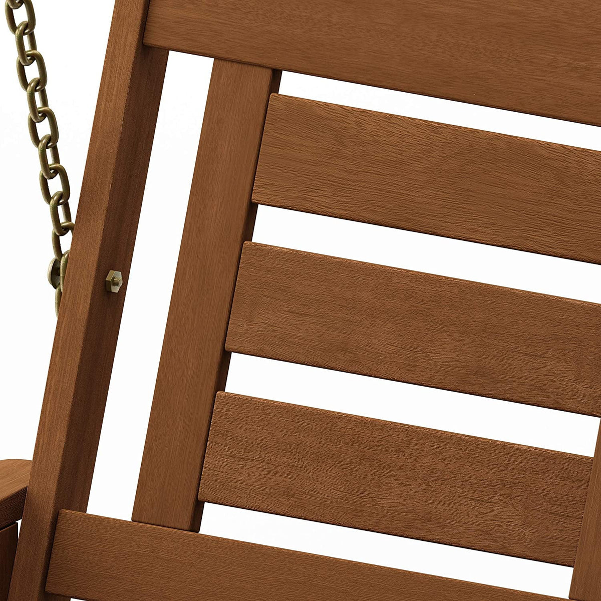 Furinno Tioman Hardwood 3 Seater Swing with Stand