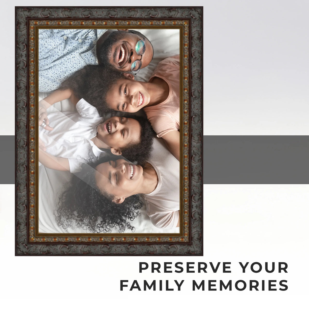 20x48 Frame Black Passaggi Solid Wood Picture Frame Width 1.5 Inches | Interior Depth 0.5 Inches |